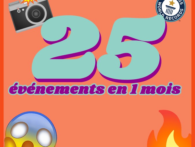25 événements borne photos en 1 mois&nbsp;!